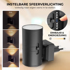Night Light Plug-In Dimmable Dusk-To-Dawn Sensor