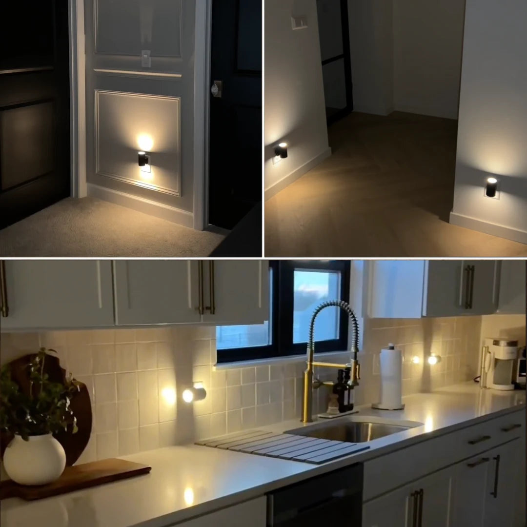 Night Light Plug-In Dimmable Dusk-To-Dawn Sensor