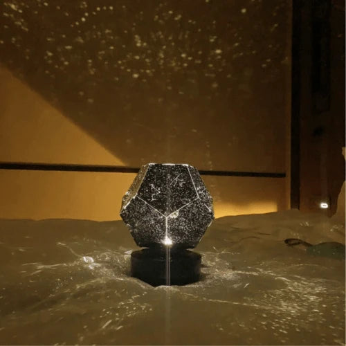 Night Light Projector Nebula Starfield Adjustable Brightness USB & Battery