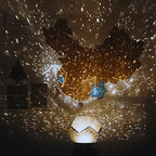 Night Light Projector Nebula Starfield Adjustable Brightness USB & Battery