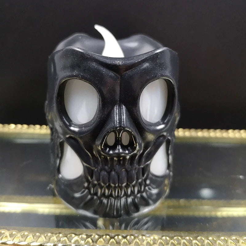 Night Light Pumpkin Jack-O-Lantern LED Flicker Battery-Powered
