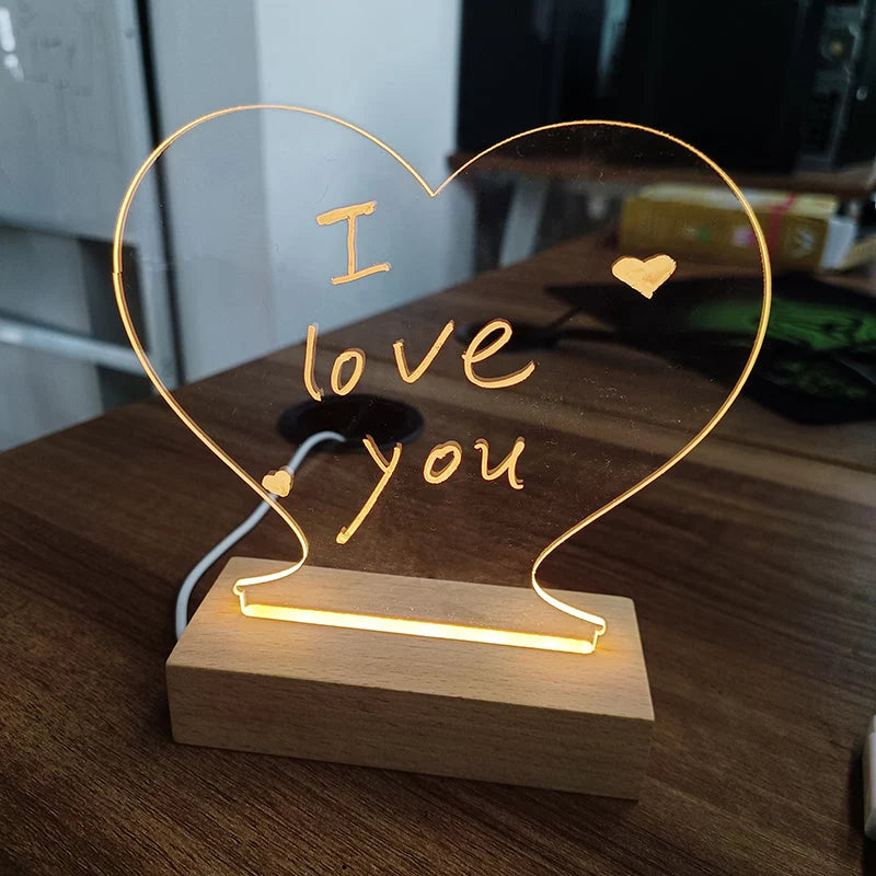 Night Light Rewritable Surface Soft LED & USB Powered