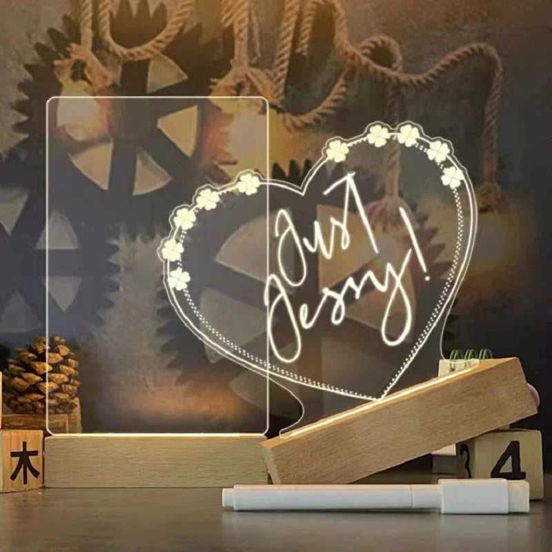 Night Light Rewritable Surface Soft LED & USB Powered