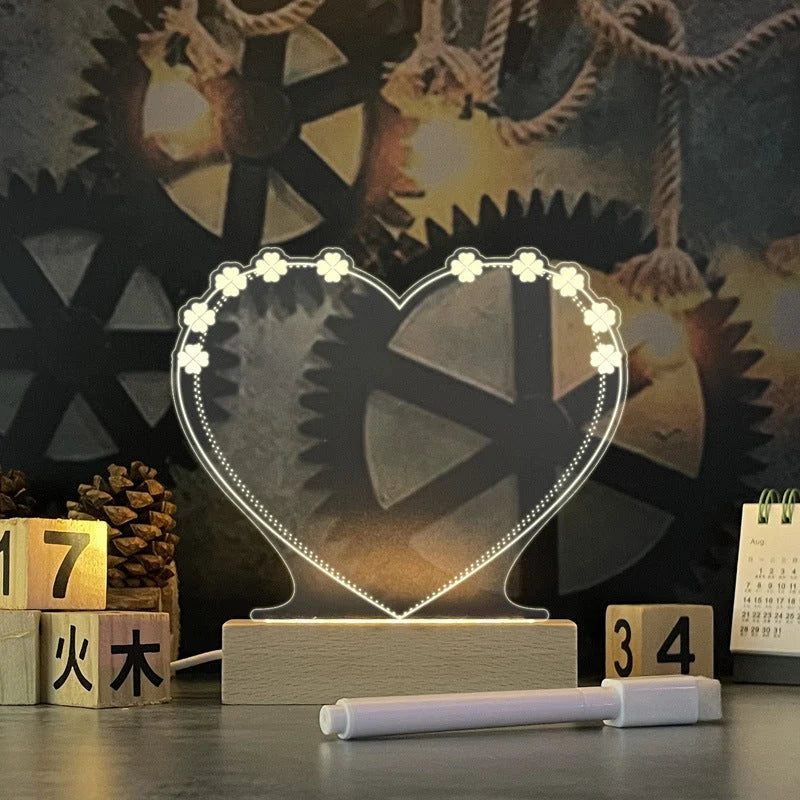 Night Light Rewritable Surface Soft LED & USB Powered