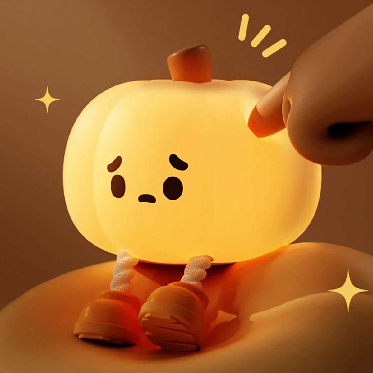 Night Light Silicone Touch Dimmer & USB Rechargeable