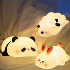 Night Light Soft Silicone USB Rechargeable & Auto Timer