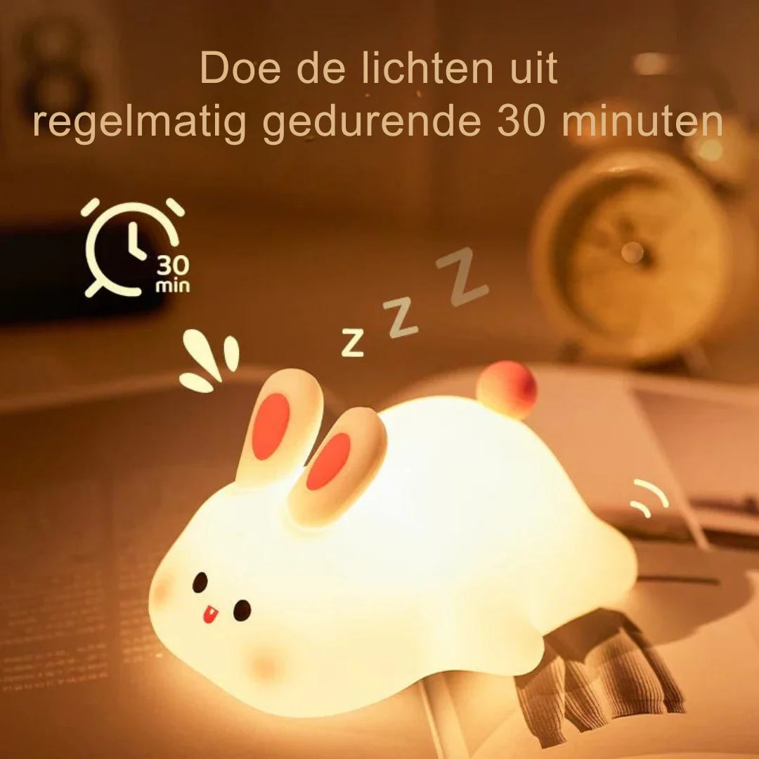 Night Light Soft Silicone USB Rechargeable & Auto Timer