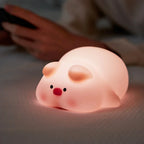 Night Light Soft Silicone USB Rechargeable & Auto Timer
