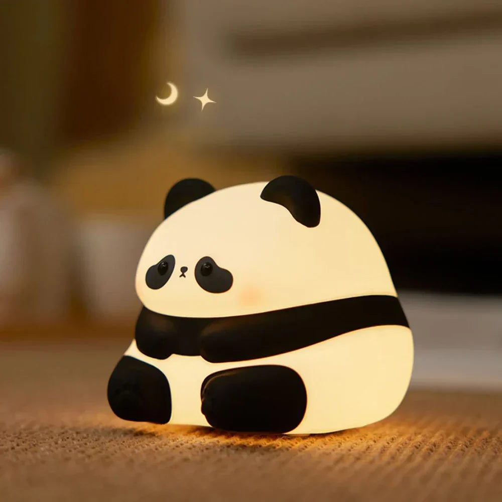 Night Light Soft Silicone USB Rechargeable & Auto Timer