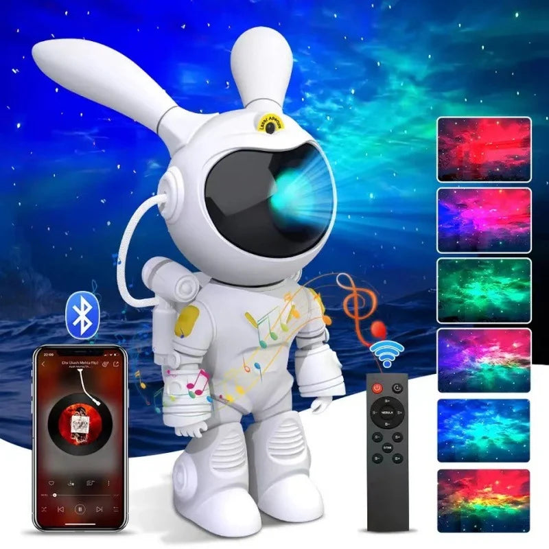 Night Light Starry Projection Push-Button Energy-Efficient