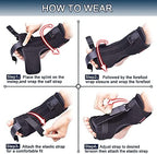 Night Splint Adjustable Plantar Drop Steel Support Bar