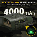 Night Vision Binoculars 4K HD 5x Zoom Rechargeable Battery