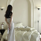 Nightgown Silky Breathable A-Line