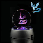 Nightlight Crystal Design Touch Control & USB Rechargeable