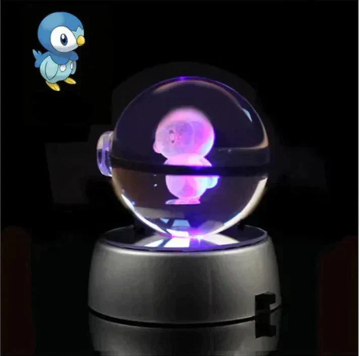 Nightlight Crystal Design Touch Control & USB Rechargeable