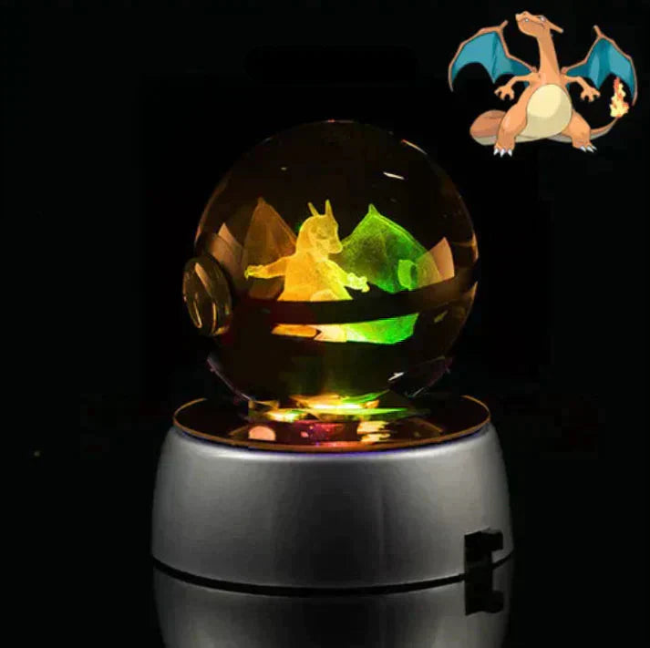 Nightlight Crystal Design Touch Control & USB Rechargeable