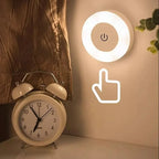 Nightstand Lamp USB Rechargeable Warm & White Light