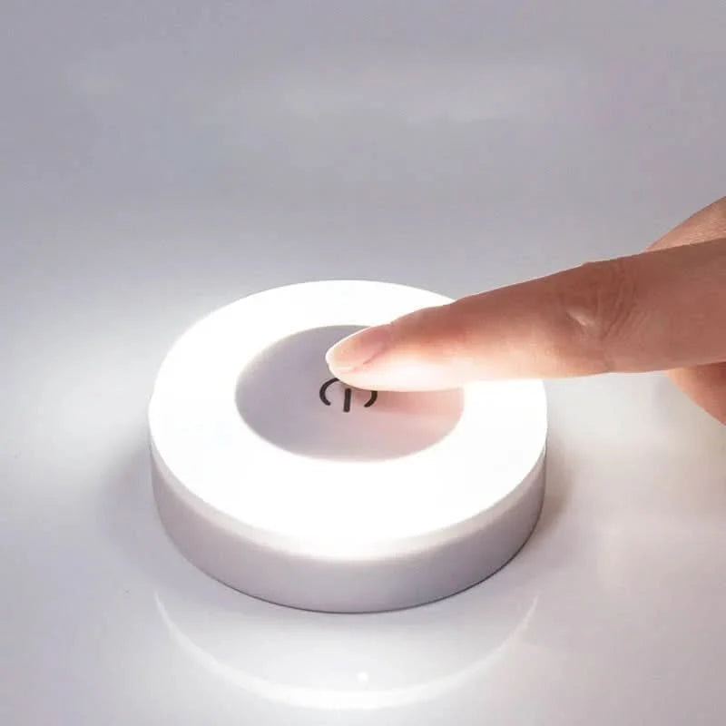 Nightstand Lamp USB Rechargeable Warm & White Light