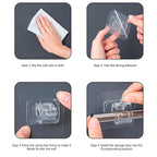 No-Drill Clip-On Non-Slip Wall Hook
