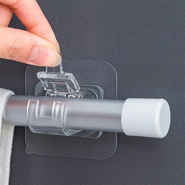 No-Drill Clip-On Non-Slip Wall Hook