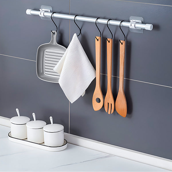 No-Drill Clip-On Non-Slip Wall Hook