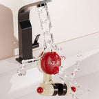 No-Drill Locking Adjustable Shower Head Holder