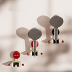 No-Drill Locking Adjustable Shower Head Holder