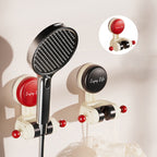 No-Drill Locking Adjustable Shower Head Holder