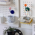No-Drill Magnetic Wooden Ball Hook