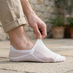 No-Show Ankle Socks Anti-Slip Heel & Breathable Mesh