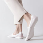 No-Show Ankle Socks Anti-Slip Heel & Breathable Mesh