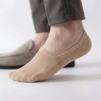 No-Show Ankle Socks Anti-Slip Heel & Breathable Mesh