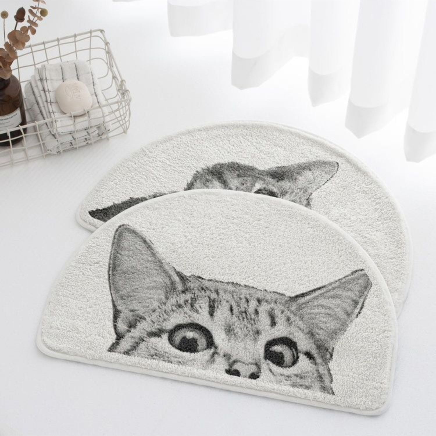 Non-Slip Absorbent Bath Mat (Machine Washable)