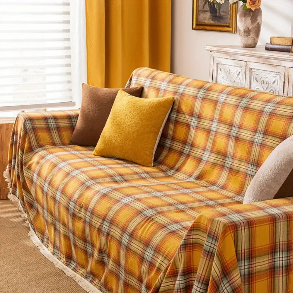Non-Slip Microfiber Full Coverage Sofa Cover