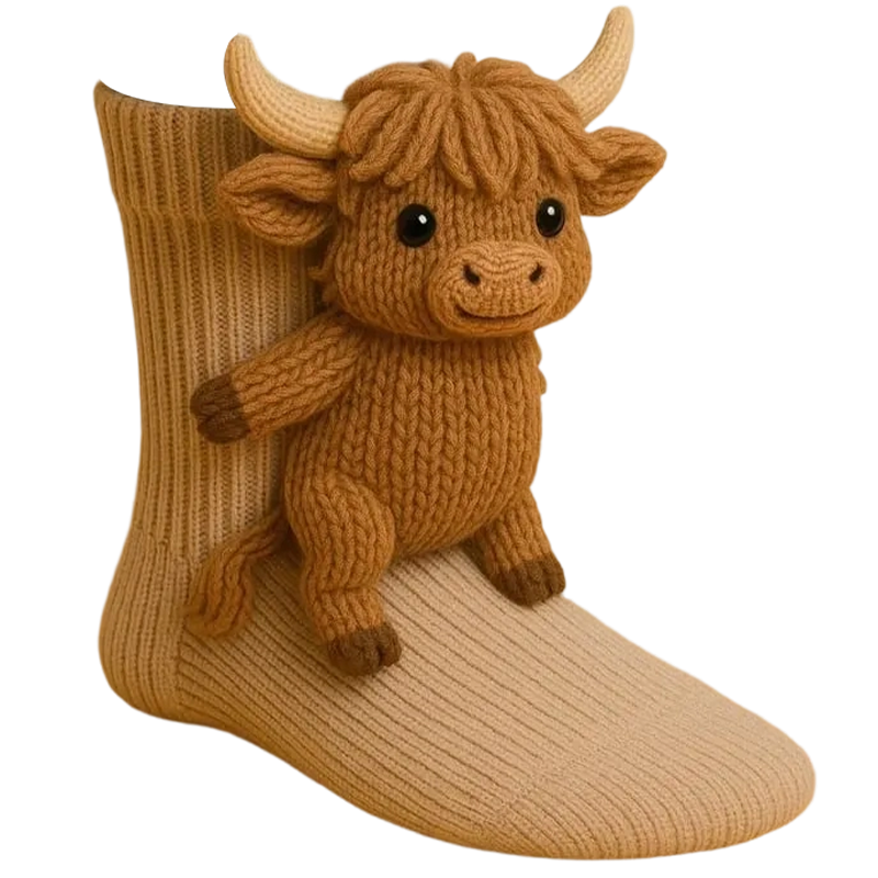 Non-Slip Plush House Socks