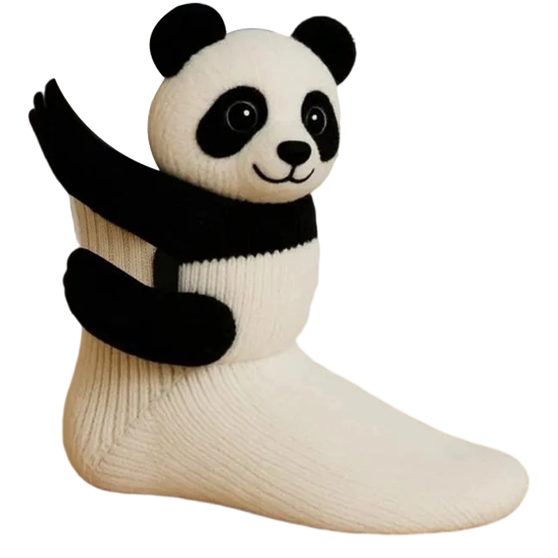 Non-Slip Plush House Socks