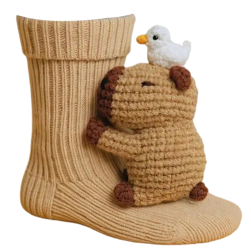 Non-Slip Plush House Socks