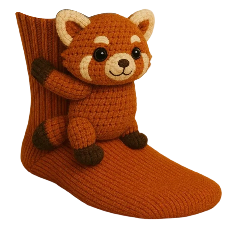 Non-Slip Plush House Socks