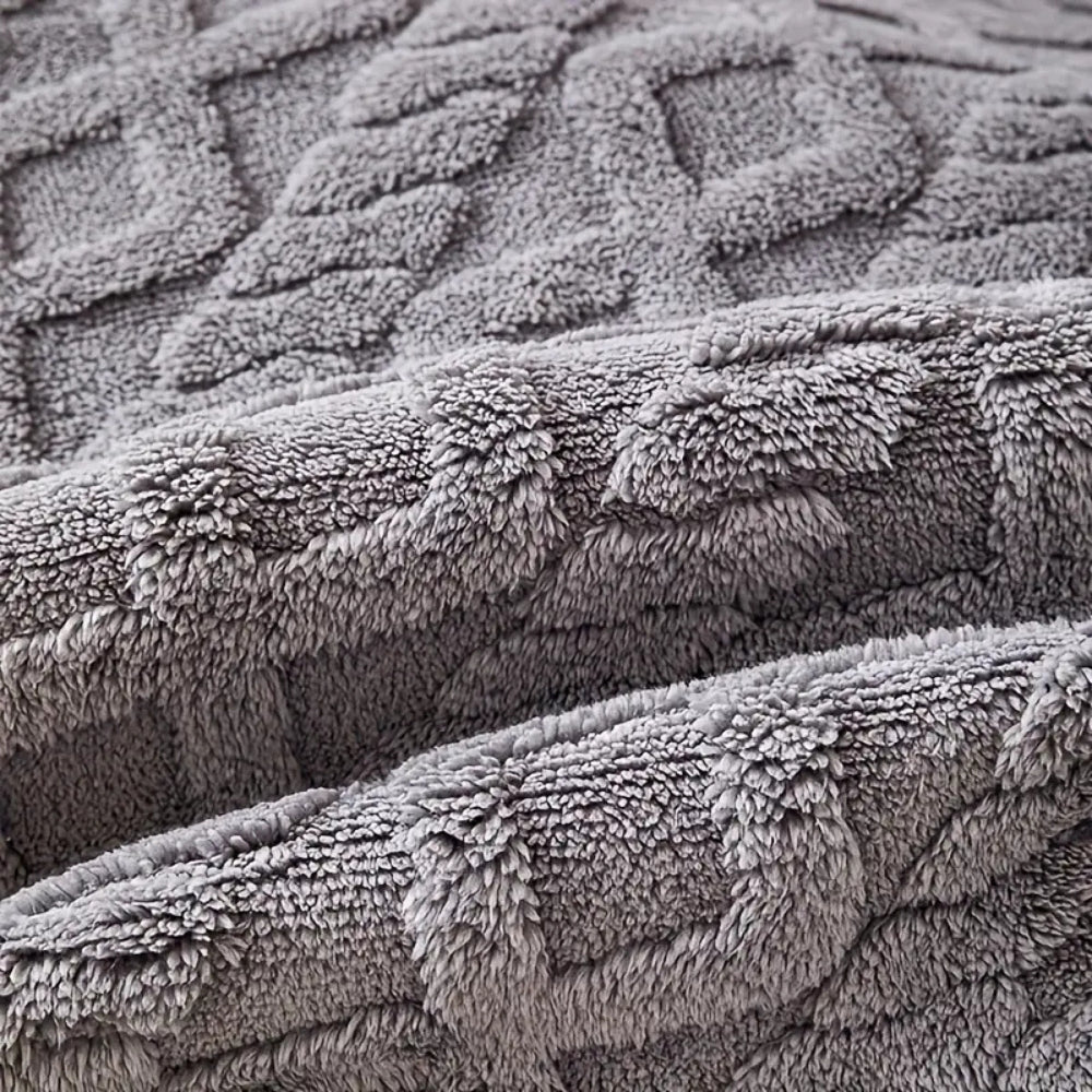 Non-Slip Quilted Diamond Microfiber Recliner Slipcover