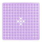Non-Slip Suction-Cup & Quick-Drain Shower Mat