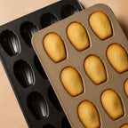 Non-Stick Carbon Steel Shell Mini Cake Mold (Single-Serve)