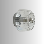 Nordic Bauhaus Glass Wall Sconce (Silver & Gold)