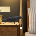 Nordic Crow Sculptural LED Table Lamp (Wall-Mount Option)
