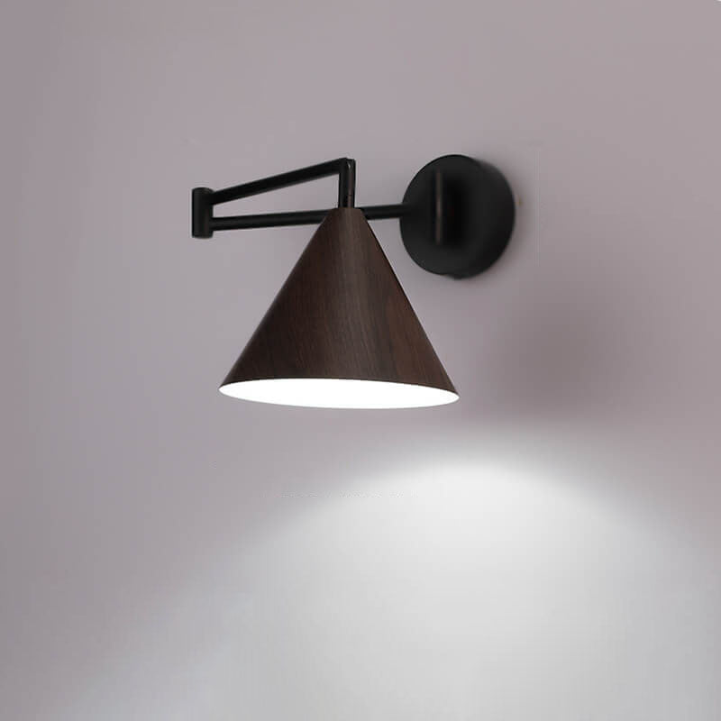 Nordic Minimalist Adjustable Swing Arm Wall Sconce
