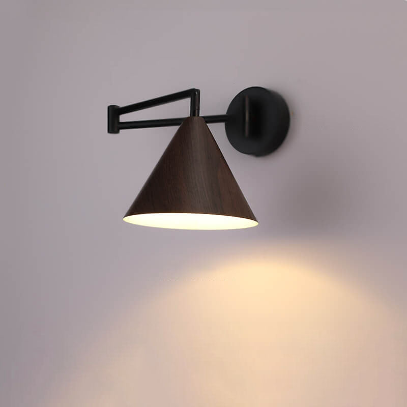 Nordic Minimalist Adjustable Swing Arm Wall Sconce