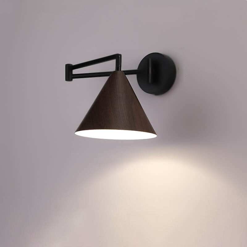 Nordic Minimalist Adjustable Swing Arm Wall Sconce