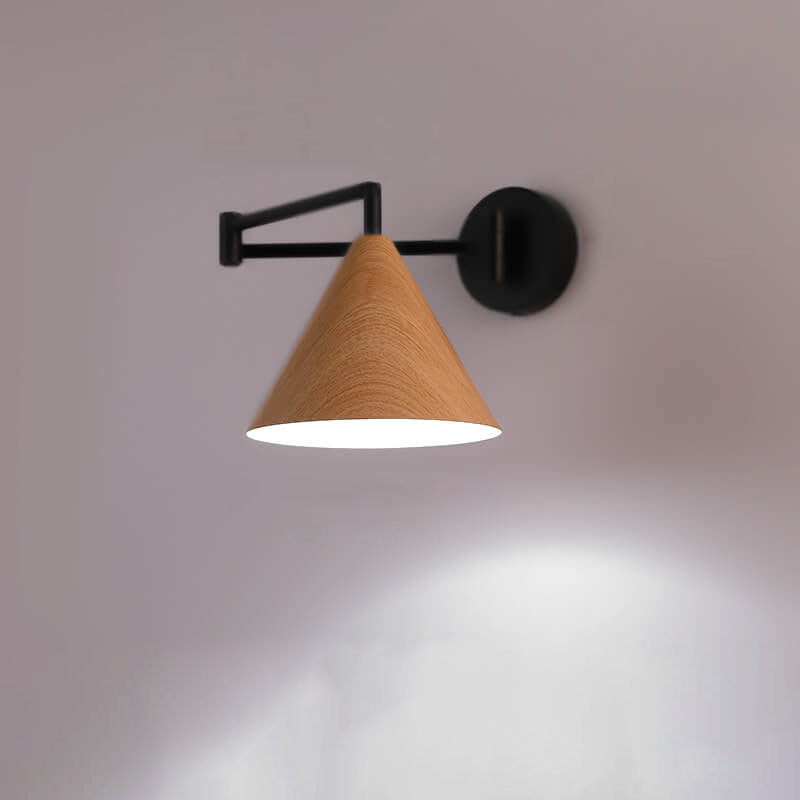Nordic Minimalist Adjustable Swing Arm Wall Sconce
