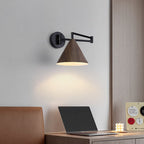 Nordic Minimalist Adjustable Swing Arm Wall Sconce