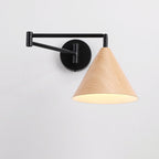 Nordic Minimalist Adjustable Swing Arm Wall Sconce
