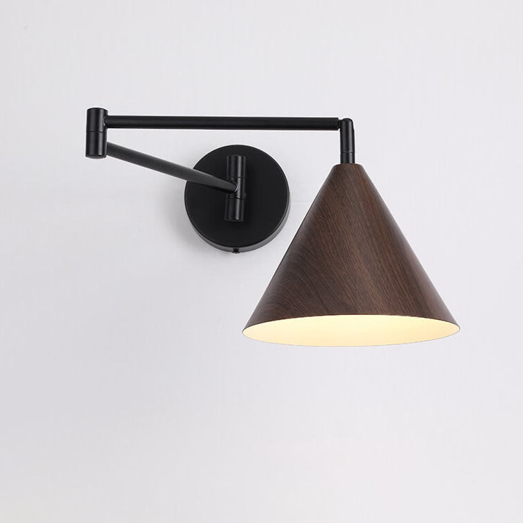 Nordic Minimalist Adjustable Swing Arm Wall Sconce